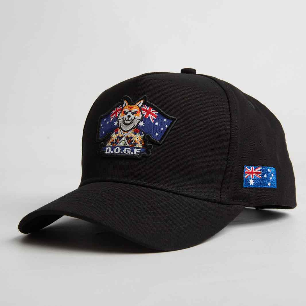 Aussie DOGE Baseball Cap