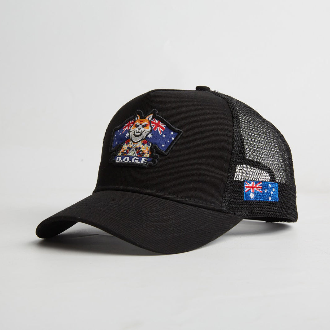 Aussie DOGE Trucker Cap