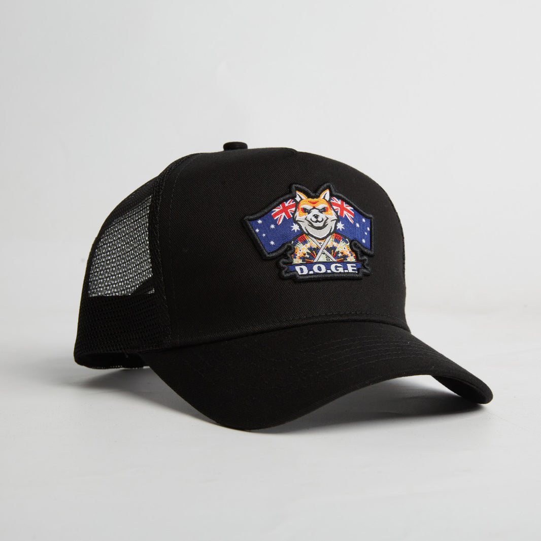 Aussie DOGE Trucker Cap