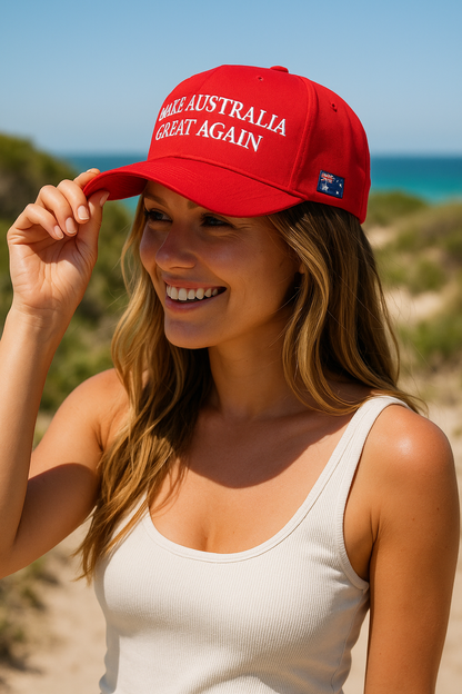 MAusGA Baseball Cap - Red/Blue